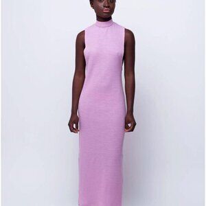Victor von Schwarz Bubblegum Pink Sleeveless Dress